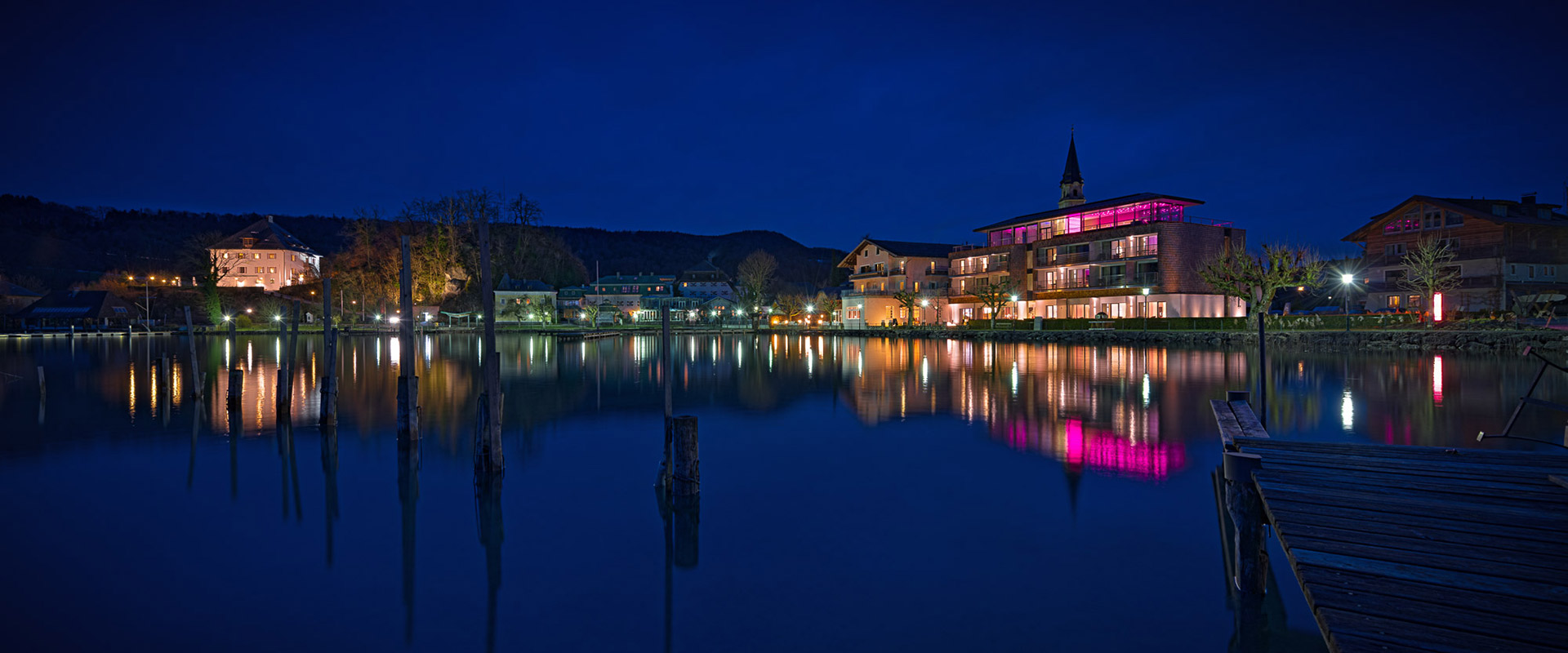 Seewirt Mattsee Romantischer Winterurlaub Liebeshotel Salzburger Seenland